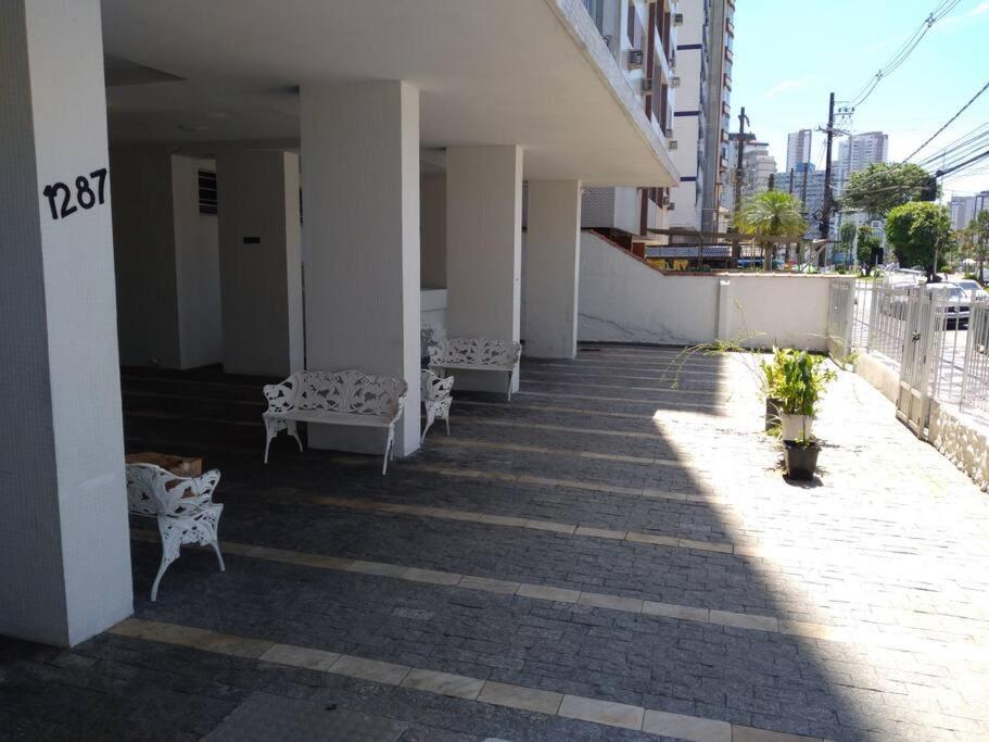 São VicenteExcelente Localizacao O Mar Na Sua Frente Confira公寓 外观 照片